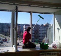Мытье окон в однокомнатной квартире Дюртюли